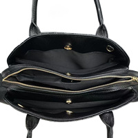 Bolso de Mano para Mujer, Diseño de Cocodrilo, para Documentos Oficiales, Gran Capacidad, Retro, con Múltiples Compartimentos, de Hombro o Cruzado