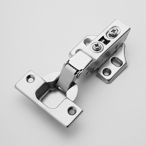 Charnière hydraulique Mkdfire, charnière de porte d'armoire en fer de 3,5 mm d'épaisseur avec amortissement - Product Image 1