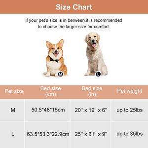 Nuevo Sofá Cama para Perros Súper Suave, Color Gris, Lujoso, Cama para Perros Grandes y Gatos, Sofá para Mascotas - Product Image 2
