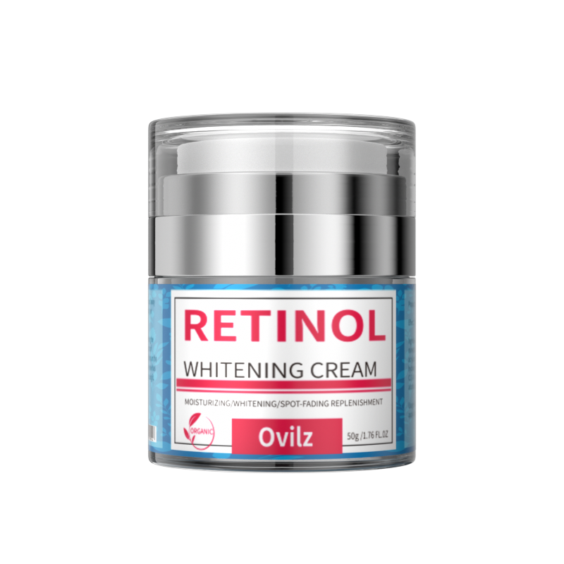 Crema hidratante blanqueadora con retinol