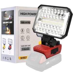 Portable Work <b>Light</b> Battery for for <b>USB</b> Type-C Charging Port <b>Rechargeable</b> 6000K Daylight IP20 Workshop - Product Image 1