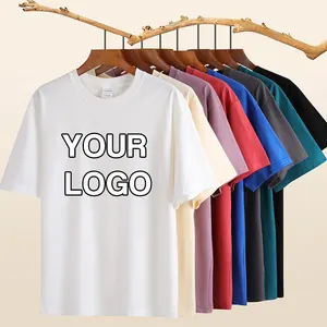 Vente chaude de haute qualité 200 Gsm T-Shirt Pour Les Hommes impression personnalisée 100 coton hommes T-shirt blanc