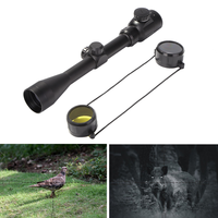 Lunette de visée optique 3-9X40RD à illumination rouge et verte 2026 pour la chasse, avec lentille optique FMC et viseurs télescopiques