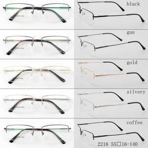 Lunettes <span class=keywords><strong>de</strong></span> <span class=keywords><strong>vue</strong></span> rectangulaires haut <span class=keywords><strong>de</strong></span> gamme, élégantes, en patchwork, en acier inoxydable, pliables, design unisexe, non allergènes, pour les myopes - Product Image 6