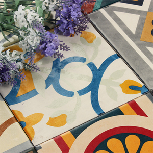 200X200mm โรงงานกระเบื้องศิลปะกระเบื้องลื่นผนังตกแต่งเซรามิกเคลือบกระเบื้อง - Product Image 3