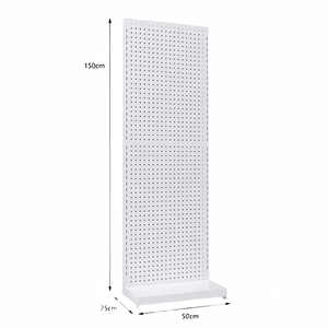 Expositor Personalizado de Metal de una Sola Cara, Estante Multifuncional con Panel Perforado para Accesorios de Teléfono Móvil, Estanterías de Exhibición Premium - Product Image 4