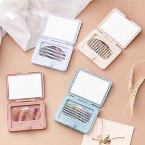 High Quality Portable Folding Ordinary Model Monochrome Light <b>Square</b> Mini <b>Mirror</b> for Travel - Product Image 4