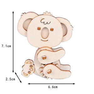 3D câu đố bằng gỗ cho trẻ em DIY giáo dục đồ chơi vui vẻ não trêu ghẹo quà tặng cho trẻ em sáng tạo xây dựng thủ công mỹ nghệ - Product Image 5