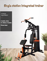 Équipement de combinaison de force de fitness d'exercice commercial à domicile d'entraîneur intégré à station unique