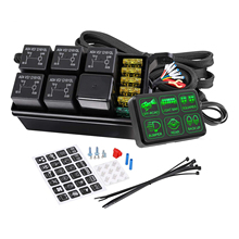12V Led Light Square Led Push Button Switch Game Machine Push Square Game Arcade Machine Push Button Start