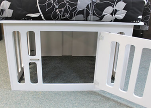 Camas perreras de madera integradas personalizadas con compartimentos de almacenamiento para personas y mascotas Estilo de diseño chino - Product Image 5