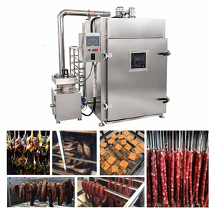 Fumoir professionnel pour viande, capacité 50-1000 kg, four à saucisses, fumoir à poulet pour usine industrielle - Product Image 6