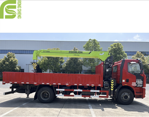 ZLT2000V4 Zoomlion 8 Ton Derek Truk Pengangkut Barang Mesin Konstruksi 4 Seksi Pengangkat Konstruksi Derek Mobil Pikap - Product Image 4