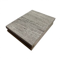 Revêtement de sol en PVC de luxe, lames de terrasse en PVC à double verrouillage par clic, lames de terrasse solides en PVC pour terrasse extérieure