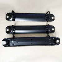 Clip Metálico Negro para Carpetas de Anillas, Mecanismo de Clip para Archivos A4 y A5, Clip Metálico para Carpetas de Archivos