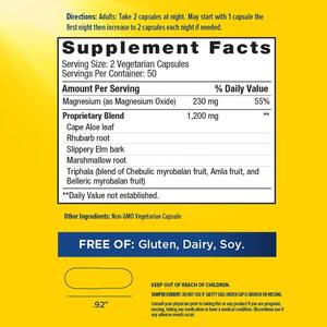 Suplemento de Magnesio Complejo de Alta Calidad, 100 Cápsulas para Adultos, Mejora los Músculos y la Energía, Cápsulas de Magnesio Herbal - Product Image 4