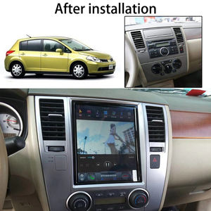 Autoradio multimédia Android 9.0 avec écran, lecteur DVD, <span class=keywords><strong>GPS</strong></span> pour <span class=keywords><strong>Nissan</strong></span> Tiida Latio Versa C11 2004~2012 - Product Image 3