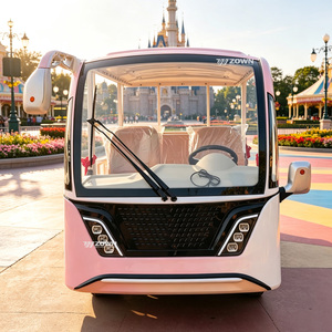 Autobús turístico ecológico de baja velocidad con sistema inteligente de protección contra sobrecalentamiento para transporte en parques ecológicos - Product Image 1