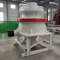 Concasseur à cône hydraulique monocylindre CS420 70-172 T/H 90 kW pour le concassage du granit et de la pierre de rivière en carrière