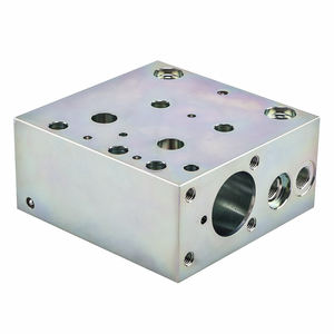 Изготовленные на заказ алюминиевые высокопрочные железные Стальные Гидравлические клапанные коллекторы, высокоточная обработка, инженерные детали OEM - Product Image 6