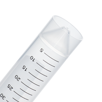 Tube en plastique PP 10ml 50ml 15ml Tube à centrifuger avec capuchon Tube EP à grande vitesse utilisé en laboratoire 1.5ml 2 ml