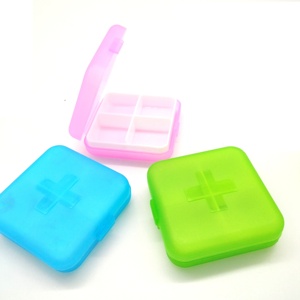 Fabricante de fábrica ambiental Premium cuadrado 4 gids caja de medicina de viaje - Product Image 6