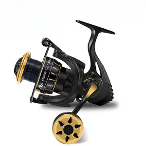 2024 producto fabricado chino de alta calidad juego grande todo Metal Spinner exquisito carrete de pesca giratorio