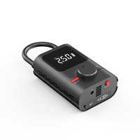 Compresseur d'air Portable gonfleur de pneu de voiture 12v automatique Rechargeable Mini numérique sans fil Portable gonfleur de pneu sans fil