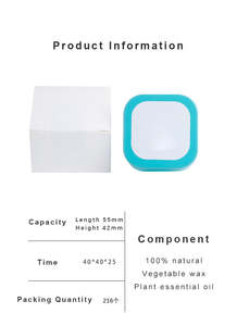 AIKUN Fabricant Usine <span class=keywords><strong>Pas</strong></span> <span class=keywords><strong>Cher</strong></span> Bon Prix en Stock Coffret Cadeau de Luxe Fait à la Main Boîte de Métal Bougies Parfumées en Cire de Soja - Product Image 5