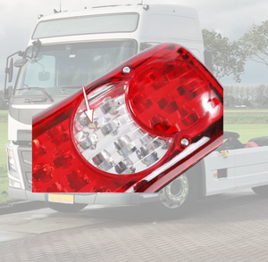 Feux arrière LED 12V 24V, feux d'avertissement, feux de stop, feux de recul, feux de sécurité pour remorque de bateau - Product Image 4
