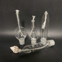 Supports de bougies en verre soufflé à la main de haute qualité, inserts pour lampes à huile, forme torsadée, pour fournitures de fêtes juives