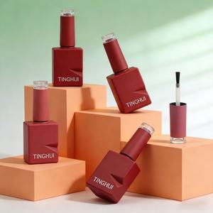 ขวดน้ำยาทาเล็บแบบเติมได้ ขนาด 10 มล. พร้อมโลโก้สั่งทำพิเศษ สีมาการอง ขวดแก้วทรงเหลี่ยม สำหรับความงาม - Product Image 5