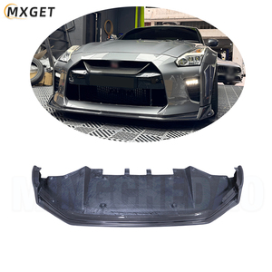 Kit Carrozzeria All'ingrosso Stile R35 Blizt, Labbro Anteriore in Fibra di Carbonio, Spoiler Paraurti Anteriore per <span class=keywords><strong>Nissan</strong></span> <span class=keywords><strong>GTR</strong></span> R35 2017-2021 - Product Image 1