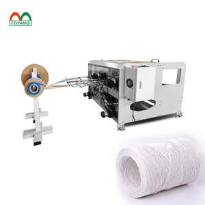Cuerda de papel trenzada de 4mm, cuerda de mango <span class=keywords><strong>Kraft</strong></span> para bolsa de papel - Product Image 1