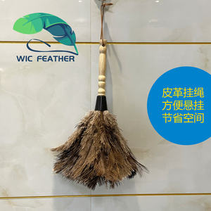 Fournitures de nettoyage lavables à prix d'usine, <span class=keywords><strong>Mini</strong></span> <span class=keywords><strong>plumeau</strong></span> en plumes d'autruche de 14 pouces pour clavier de voiture et de bureau, vente en gros - Product Image 6