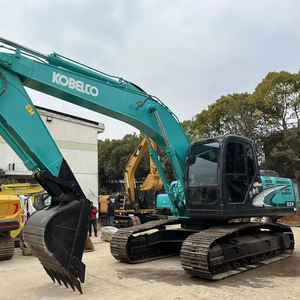 Excavatrice d'occasion Kobelco SK210, modèle 2018, moteur Mitsubishi, 22 tonnes, capacité de la benne de 0,32 m³, économie de carburant, prête à l'emploi, Kawasaki - Product Image 1