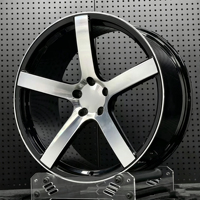Jantes en alliage d'aluminium forgé monobloc chromées 18-22 5x130 6x139.7, ajustement universel pour Rolls Royce