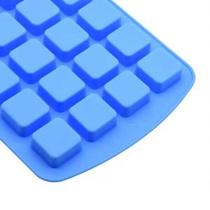 Molde de Silicona para Chocolate de 24 Cavidades Cuadradas, Molde de Silicona para Repostería Casera, Libre de BPA, Apto para Alimentos - Product Image 6