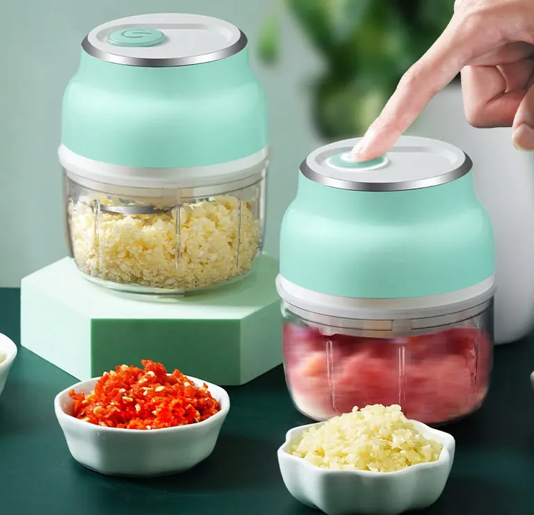 Kitchen Appliance Mini Electronic Chopper Vegetable Garlic Meat Chopper Grinder Onion Chopper Kitchen Products