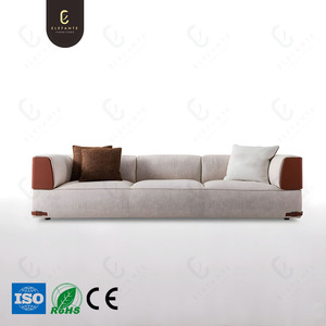 Nhà Máy Tùy Chỉnh Ý Sofa Sang Trọng Hiện Đại Thiết Kế Đơn Giản Modular Cắt Ghế Cao End <span class=keywords><strong>L</strong></span> Hình Dạng Vải Bọc Sofa - Product Image 4