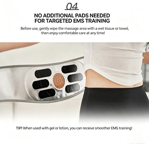 Faja Térmica Inalámbrica EMS con 3 Niveles de Temperatura, Alivio Cálido para el Útero, <span class=keywords><strong>Dolor</strong></span> Menstrual y Abdominal para Mujeres, Uso Diario, USB - Product Image 5