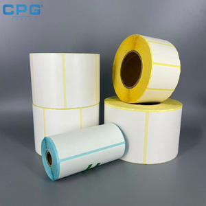 Etiqueta térmica resistente a la decoloración, duradera, de tres capas, para envíos, de 3x2 pulgadas, para direcciones, mensajería, embalaje y paquetería. - Product Image 1