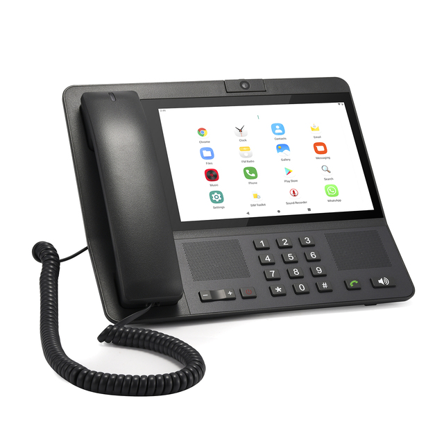 4G LTE Android 11 8-Inch Video Phone Cordless Telephone With VoLTE Wifi Hotspot 3G 2G Fixed Wireless Phone
