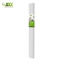 Moustiquaire de porte à fermeture automatique en fibre de verre avec cadre en aluminium pour protection d'entrée de maison – Prix économique de gros