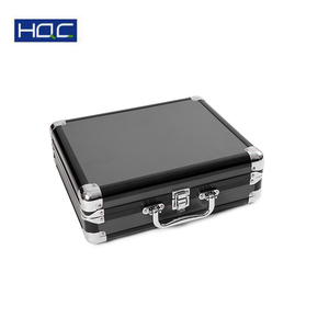 Valigetta di alluminio strumento di barbiere difficile da trasporto del metallo dura di alluminio di caso di attrezzature professionali attache strumento di caso di immagazzinaggio - Product Image 4