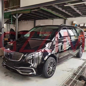 Kit de carrosserie ancien à nouveau pour VIANO 2006-2015 Grille de pare-chocs avant et arrière au style Maybach avec découpes pour <span class=keywords><strong>crochet</strong></span> de remorquage - Product Image 3