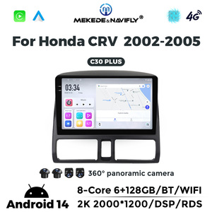 MEKEDE & NAVIFLY <span class=keywords><strong>X</strong></span> SERIES Android Car GPS Navigation 1280*720 Resolution Car-play para Honda <span class=keywords><strong>CRV</strong></span> 2002-2005 - Product Image 5