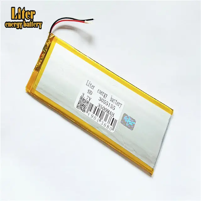 3055155 lipo battery 3.7v 3500mah Rechargeable battery for electronic tools