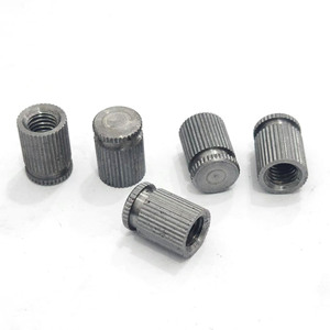 Insertos de Rosca Métricos QIBIND FMK-B, Roscados Completamente, de Acero al Carbono Moleteado, para Equipos de Transporte Ferroviario - Product Image 3