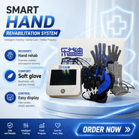 Gants d'entraînement électrique pour la mobilité des mains de qualité médicale LEYIDI - Certifiés ISO, avec gants miroir inclus, en tissu respirant pour la rééducation